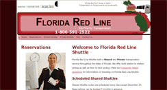 Desktop Screenshot of floridaredlineshuttle.com